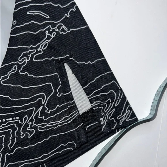 Nike Men's Drifit Black Patterned Athletic Shorts - Picture 11 of 11